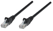 Intellinet 1m Cat5e câble de réseau Noir U/UTP (UTP)