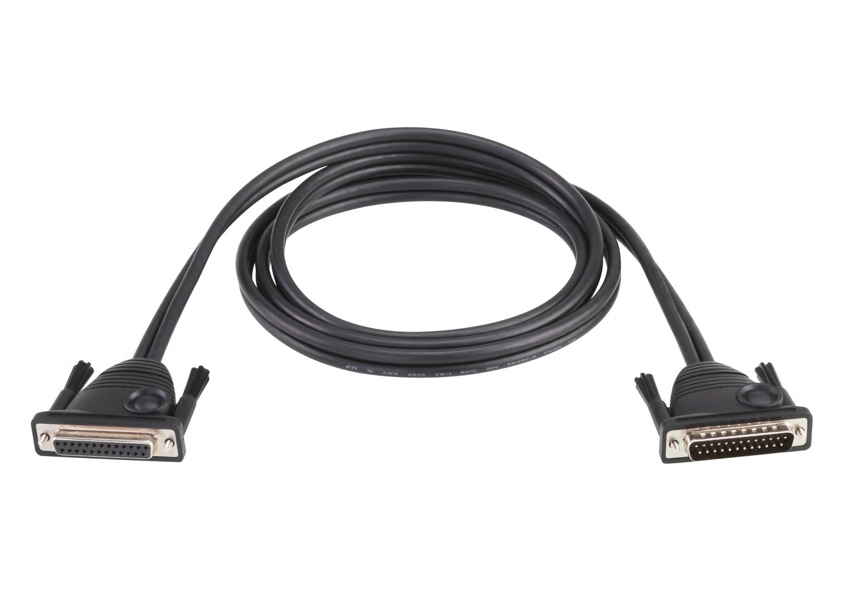 ATEN 2L-2715 - Noir - 15 m - DB-25 Male - DB-25 Female - Mâle - Femelle