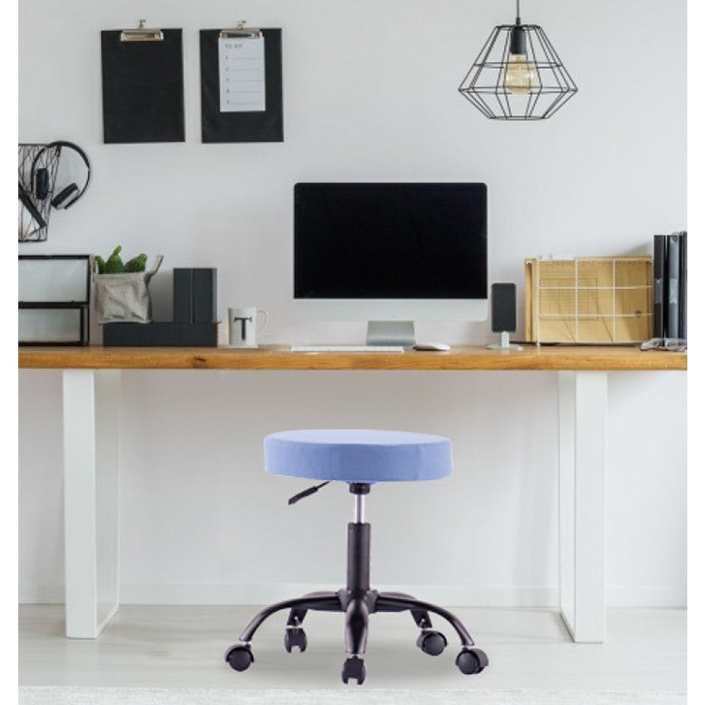 Techly ICA-CT SGW-BL Tabouret de bureau bleu