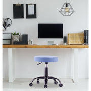 Techly ICA-CT SGW-BL Tabouret de bureau bleu