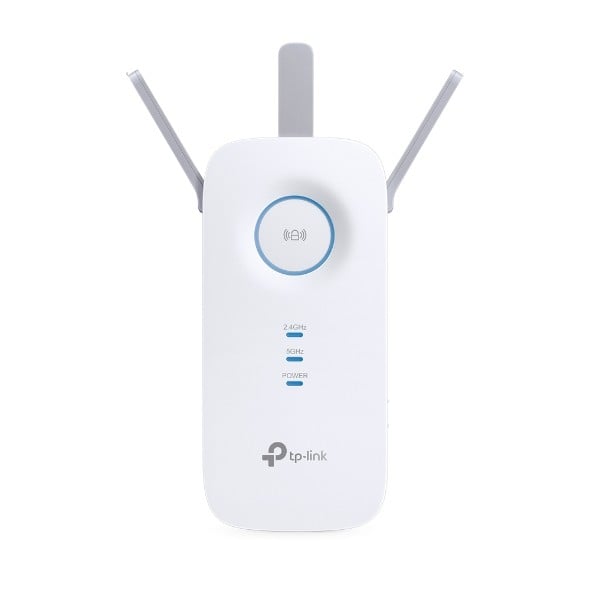TP-LINK AC1750 Dual Band Wireless Wall Plugged Range Extender Qualcomm 1300Mbps at 5Ghz + 450Mbps at 2.4Ghz 802.11ac/a/b/g/n