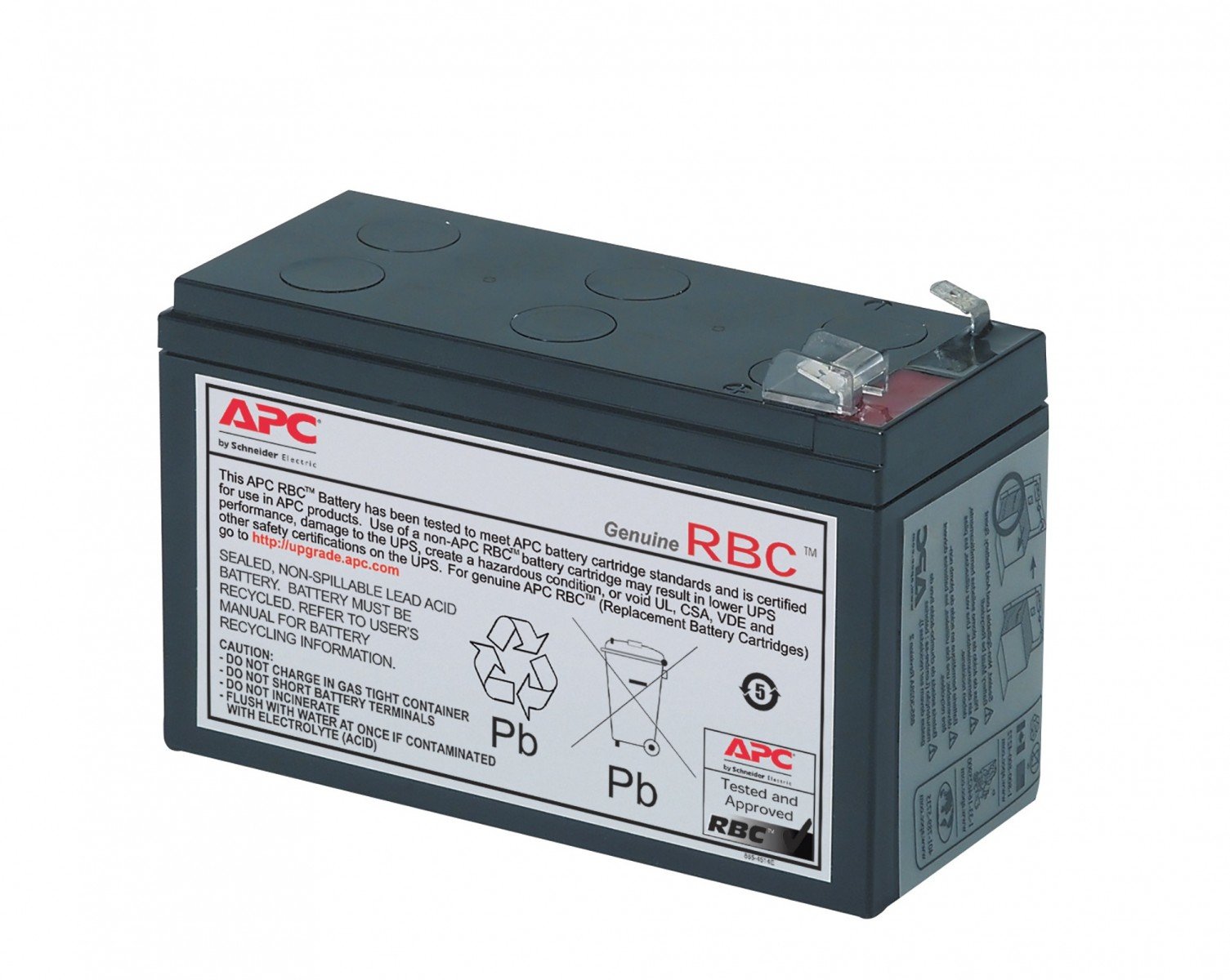 APC Replacement Battery Cartridge 17 UPS battery 1 x battery lead acid Black