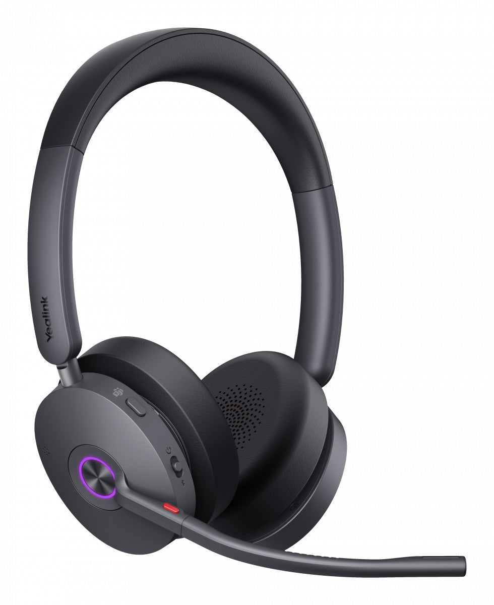 Yealink WH68 Hybrid Teams Avec fil &sans fil Arceau Appels/Musique USB Type-C Bluetooth Noir
