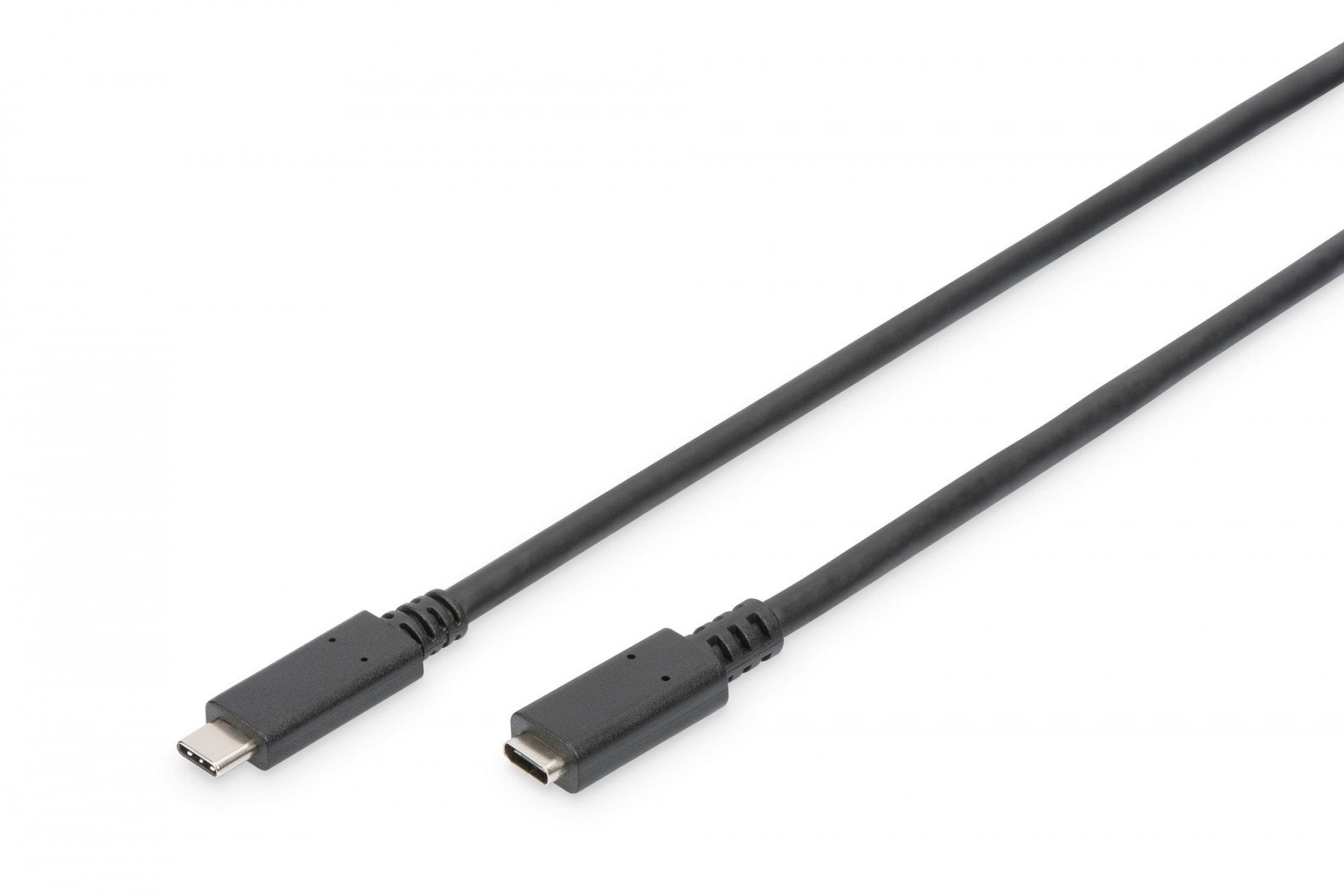 Digitus AK-300210-015-S câble USB USB 2.0 1,5 m USB C 0,48 Gbit/s Noir
