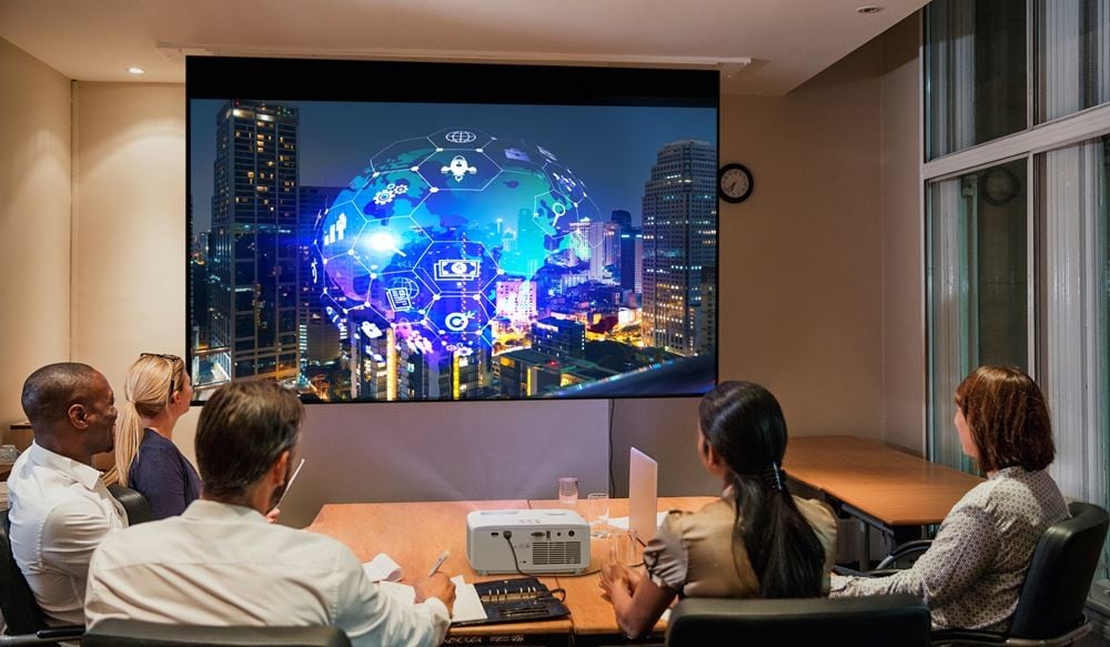 OPTOMA- Vidéoprojecteur ZH450 éco-responsable ultra-compact et ultra-lumineux
