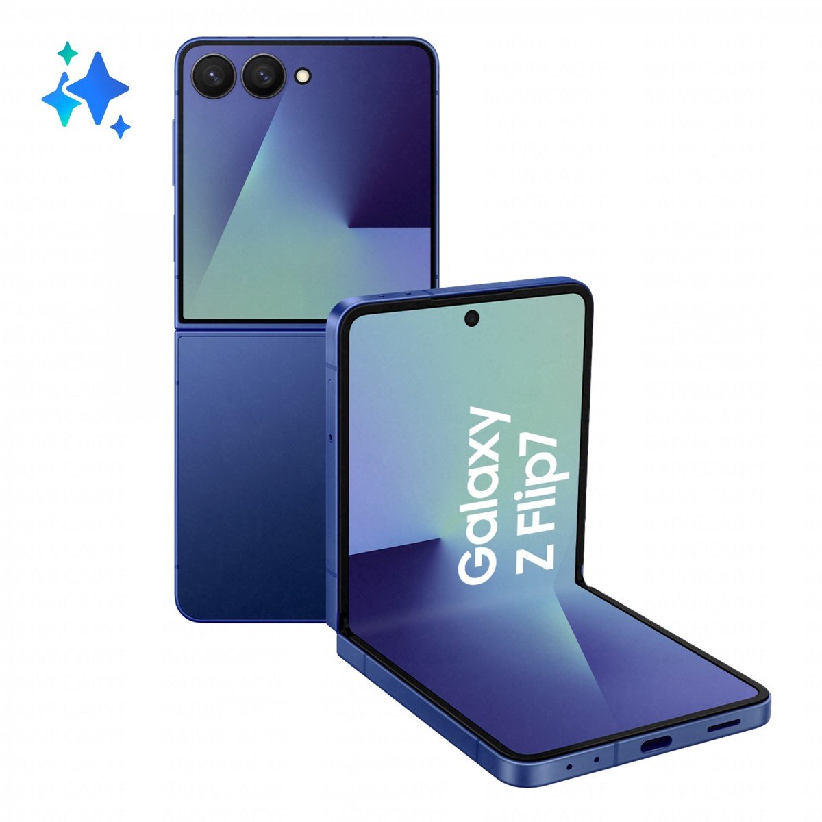 Samsung Galaxy Z Flip7 F766B 5G Double SIM 12 Go RAM 512 Go - Ombre Bleue