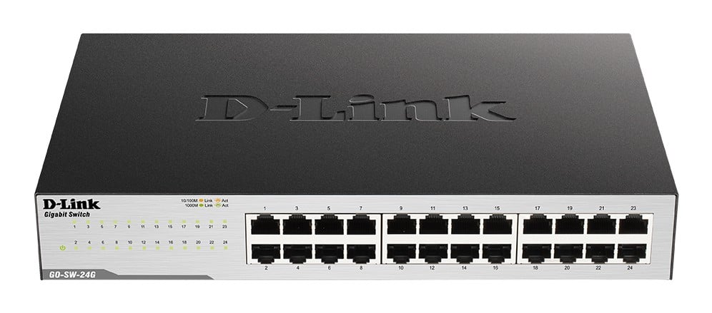 D-LINK 24-Port Gigabit Easy Desktop Switch