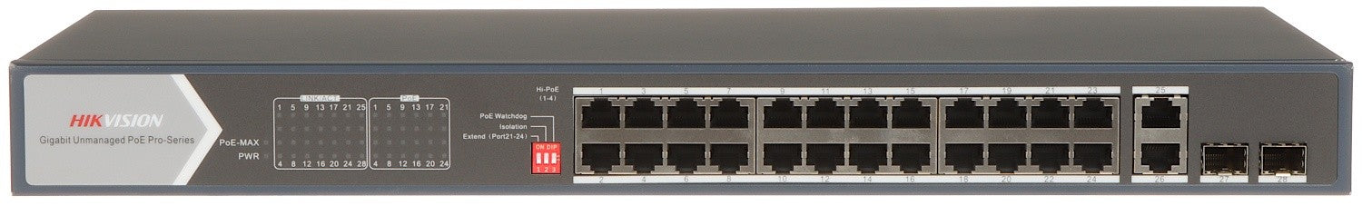 Hikvision DS-3E0528HP-E Commutateur Hi-PoE