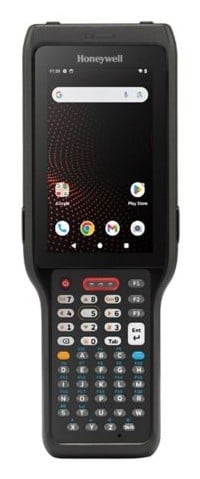 "Honeywell CK62 ordinateur portable de poche 10,2 cm (4"") 480 x 800 pixels Écran tactile 440 g Noir"