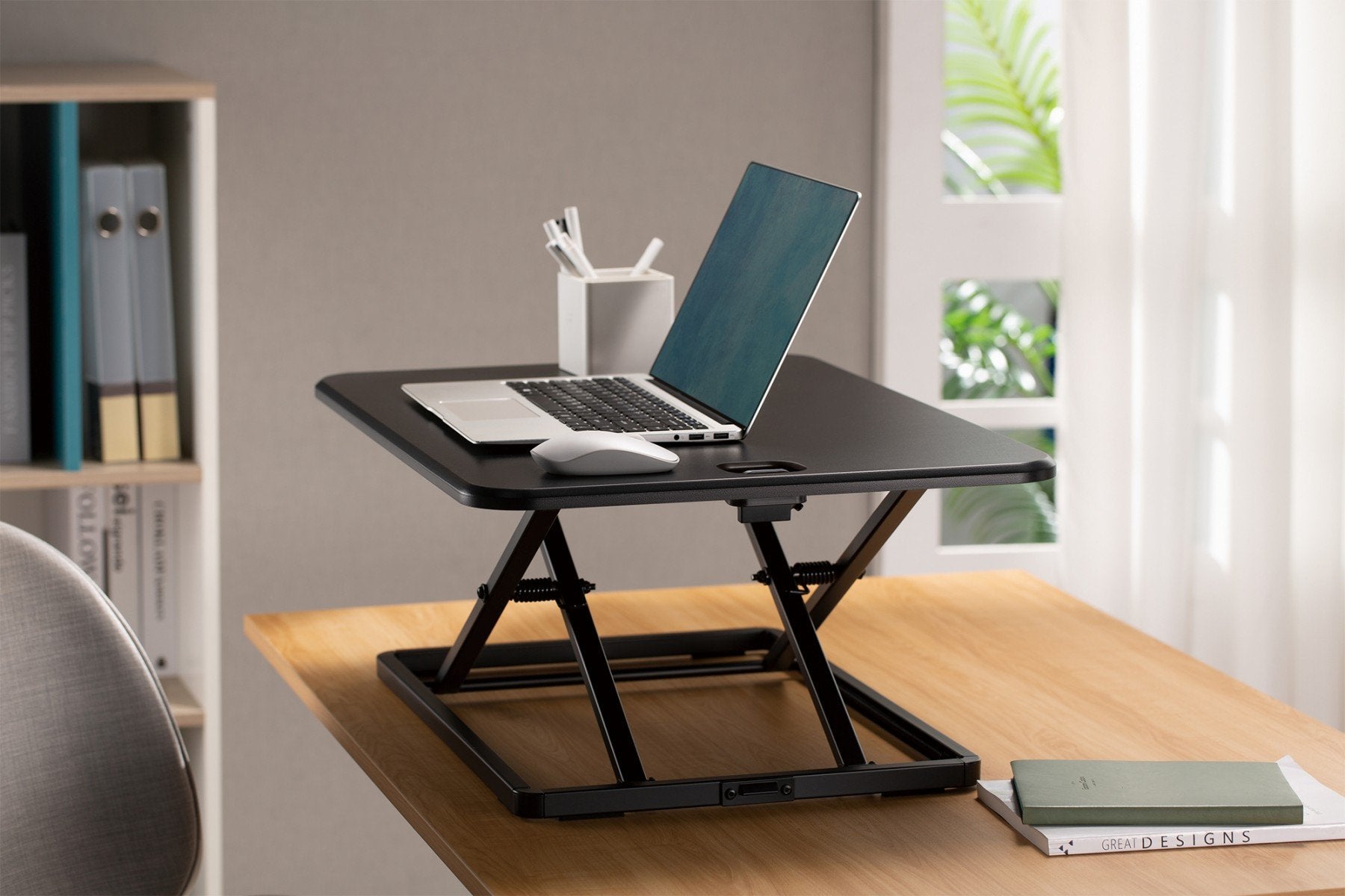 Digitus DA-90445 Support de livres Supports de Laptop Noir