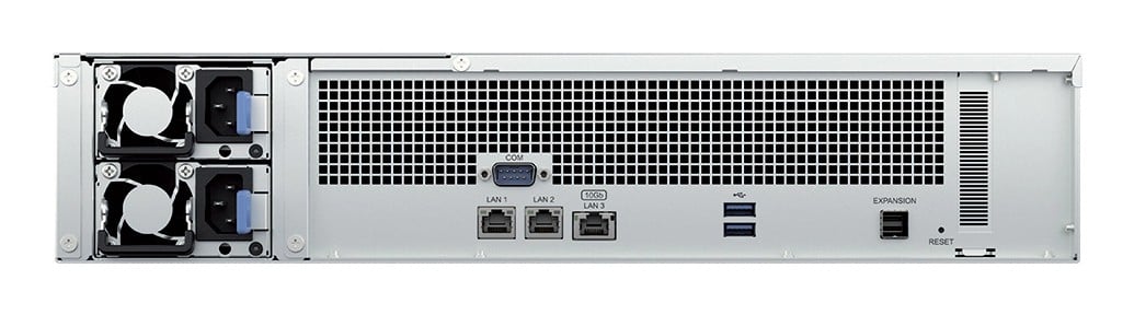 SYNOLOGY RS2423RP+II 12-BAY Rackstation AMD Ryzen Embedded V1780B 8Go RAM HDD/SSD Only