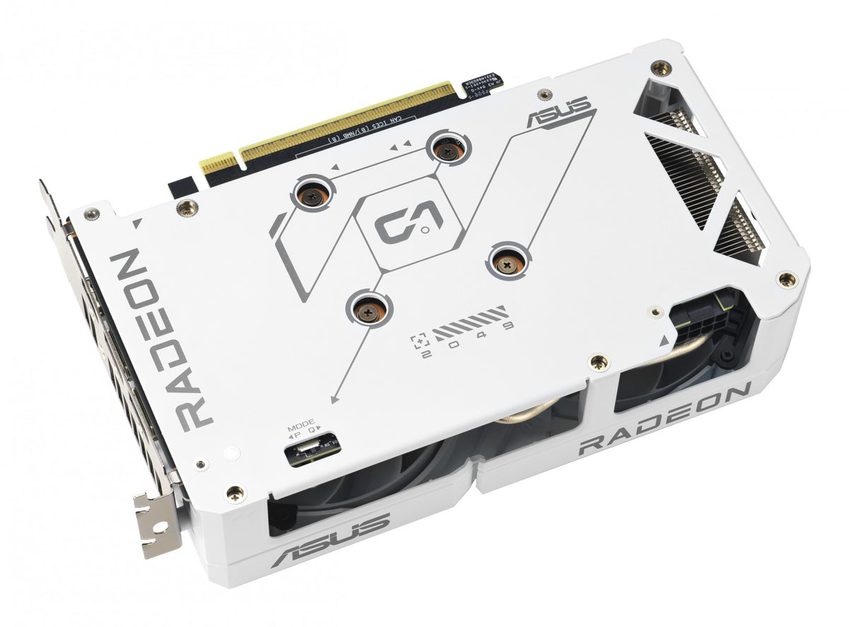 ASUS DUAL RX 9060 XT 16Go GDDR6 2xDP 1xHDMI WHITE