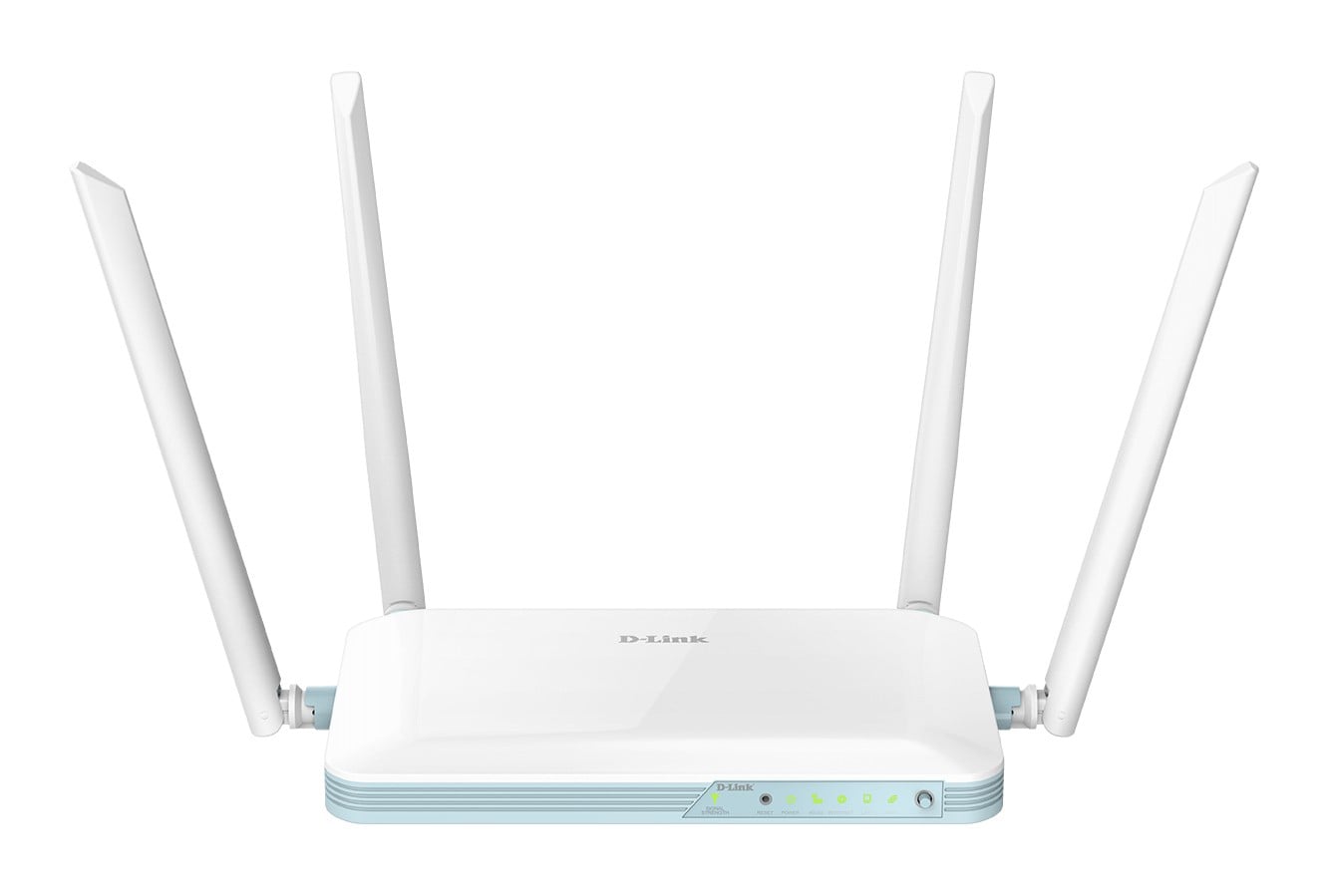 D-LINK Eagle Pro AI 4G LTE Cat. 4 Desktop Router And Auto WAN 4G backup 4x 10/100Mbps LAN ports 1x 10/100Mbps WAN port