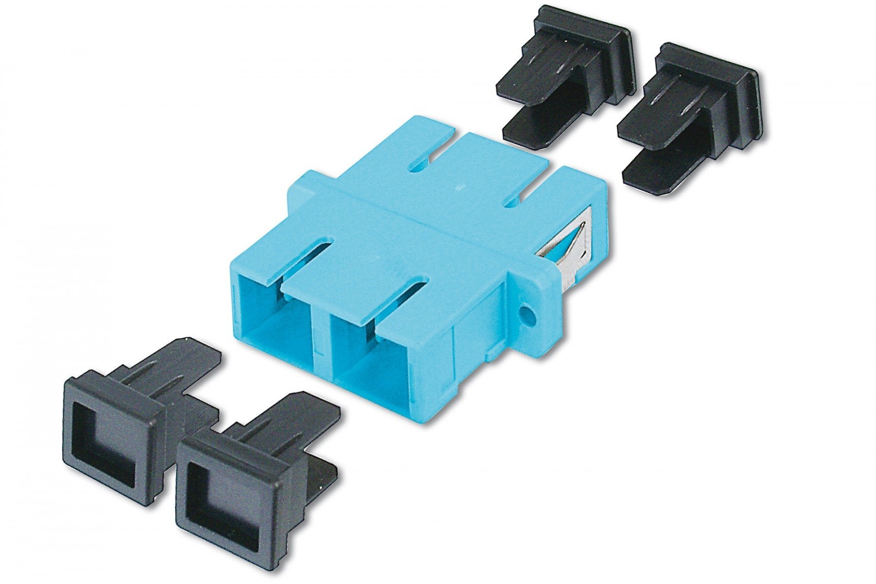 Digitus DN-96005-1 adaptateur de fibres optiques SC/SC 30 piece(s) Turquoise