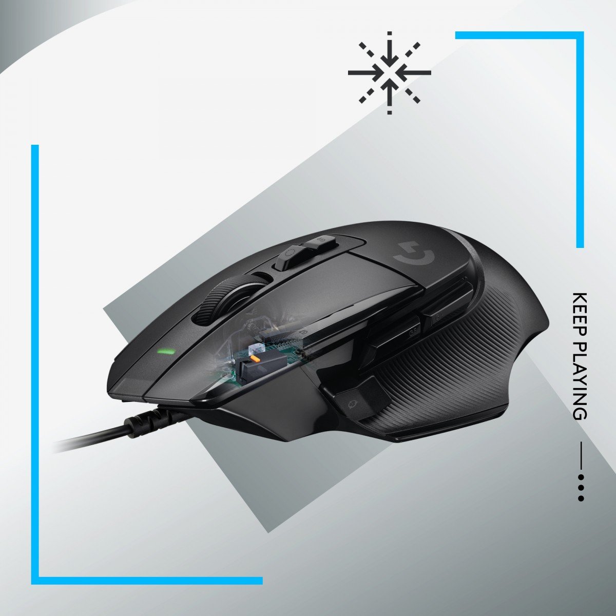 LOGITECH G502 X - BLACK - EER2