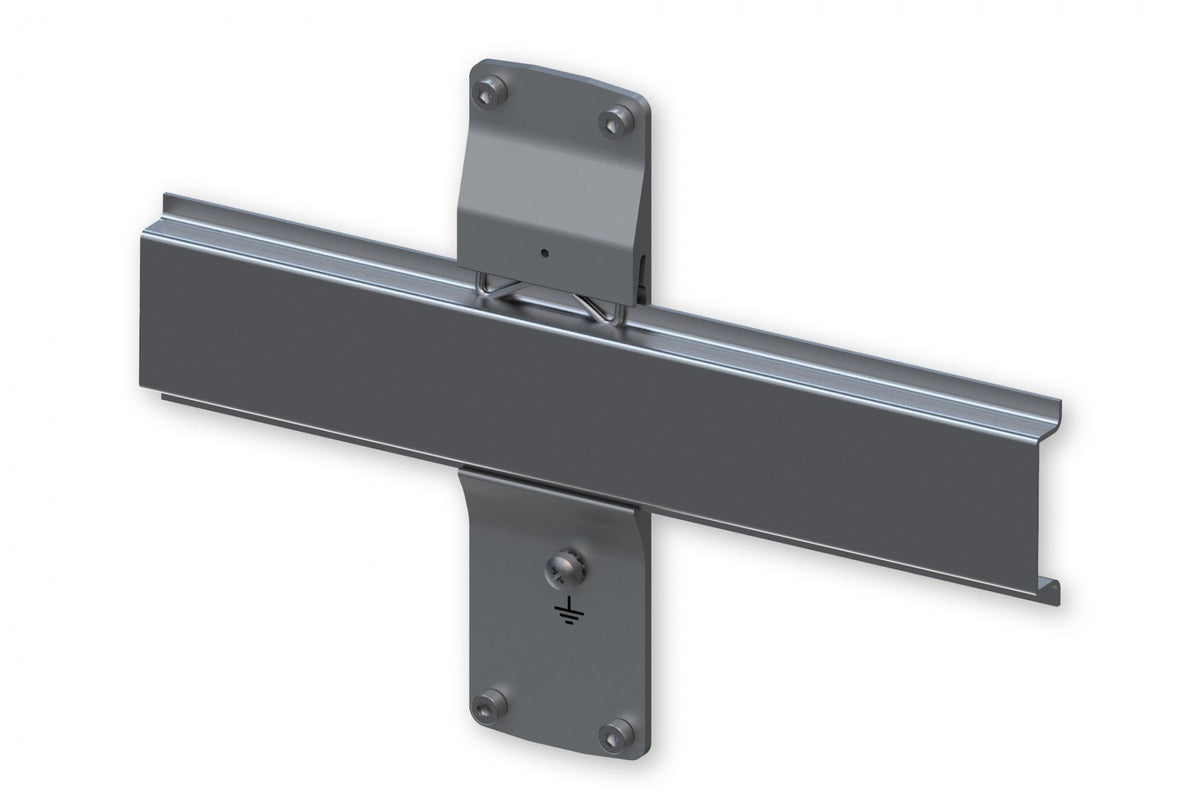 TELTONIKA NETWORKS TSW1 rear panel with DIN rail holder