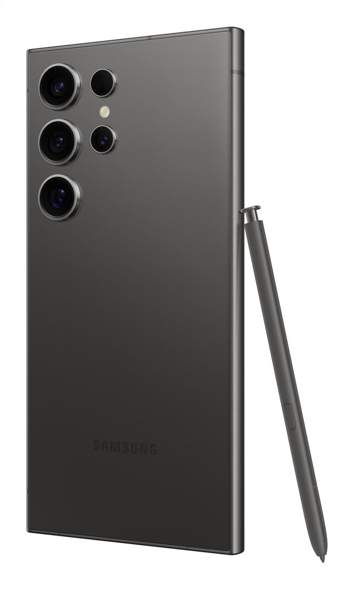 "Samsung Galaxy S24 Ultra 17,3 cm (6.8"") Double SIM 5G USB Type-C 12 Go 256 Go 5000 mAh Noir, Titane"