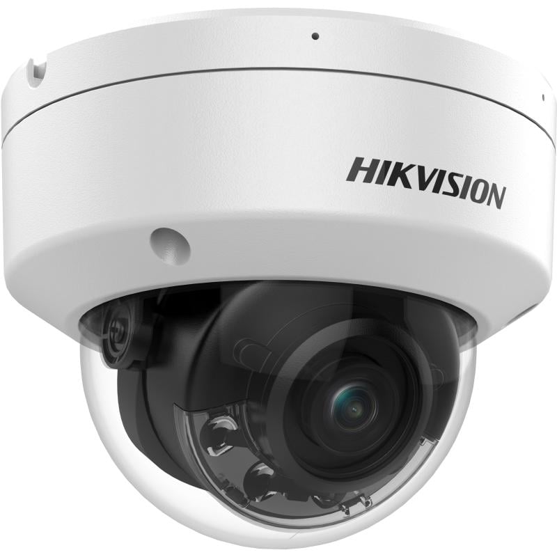 Hikvision DS-2CD2187G2H-LISU(4mm)(eF) Caméra réseau Mini Dome fixe 8 MP avec ColorVu et éclairage hybride intelligent