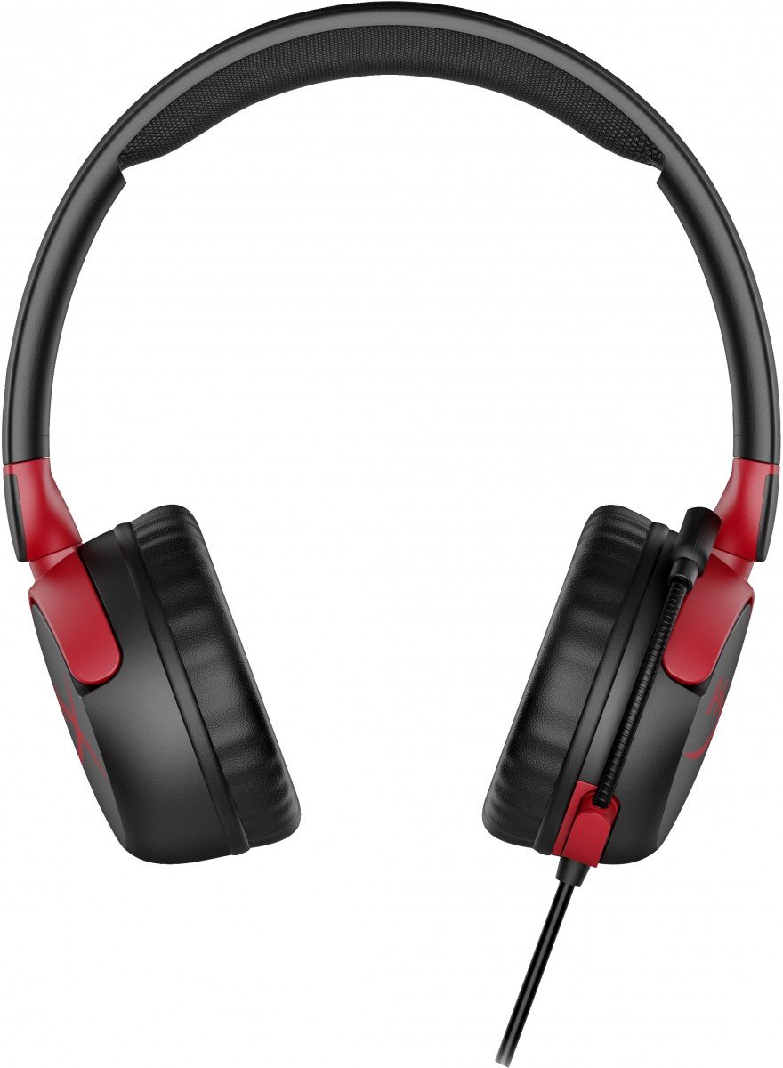 Casque filaire HyperX Cloud Mini avec microphone, minijack 3,5 mm, noir-rouge