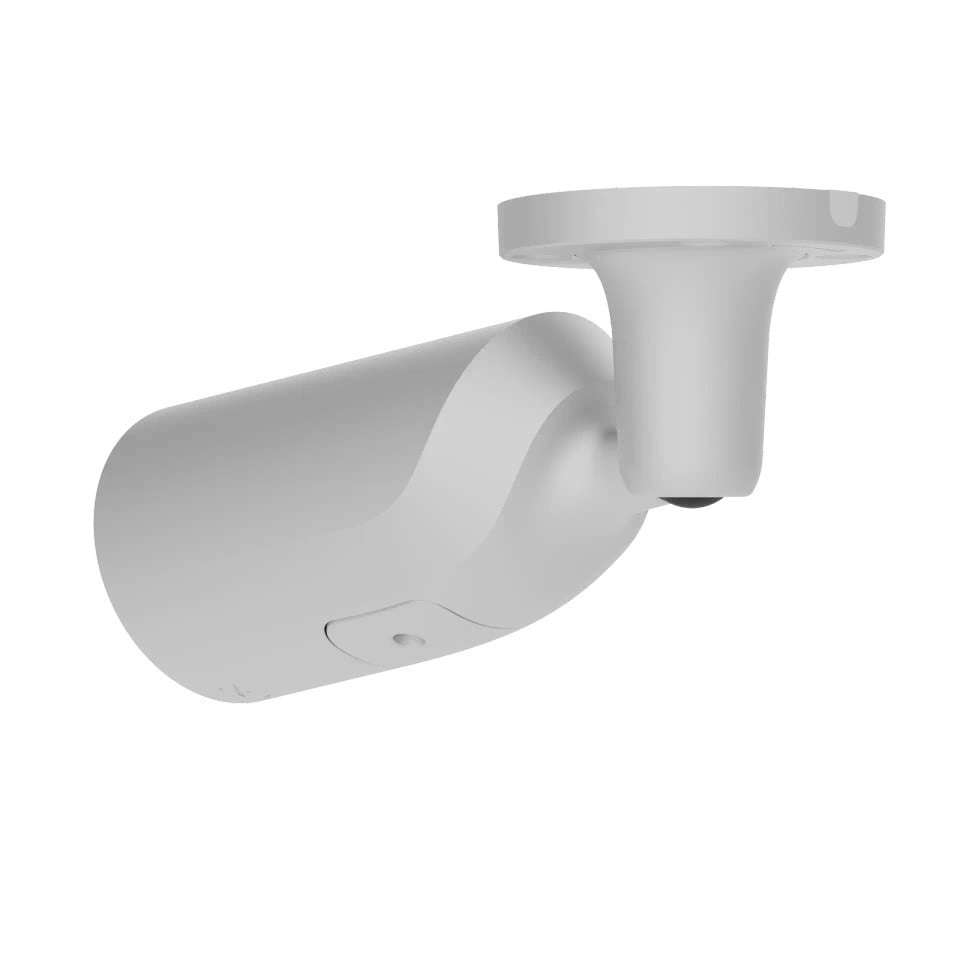 Ajax Systems 126259.217.WH1 Caméra extérieure tubulaire BulletCam HL avec LED blanche 8 Mp 4 mm - blanc