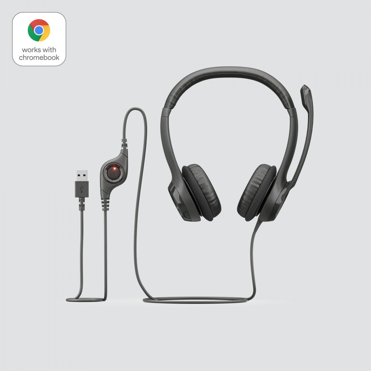 LOGITECH USB Headset H390 Headset full size wired