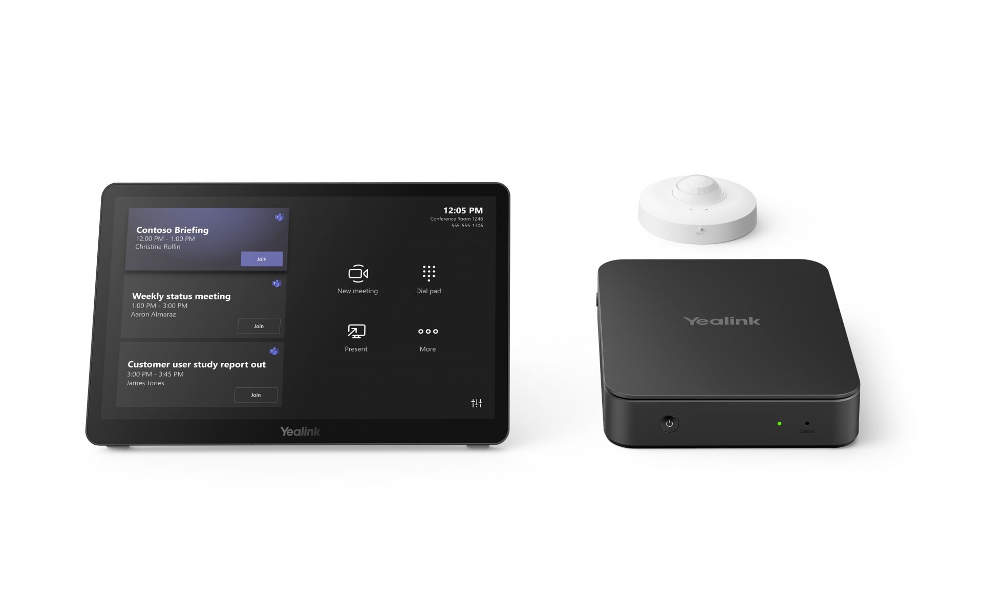 Yealink Native Microsoft Teams Rooms system BaseKit MCoreKit-C5-MS