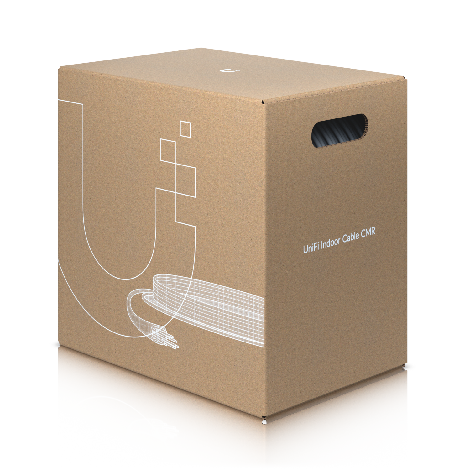Ubiquiti Networks U-Cable-C6-CMR câble de réseau Blanc 305 m Cat6 U/UTP (UTP)