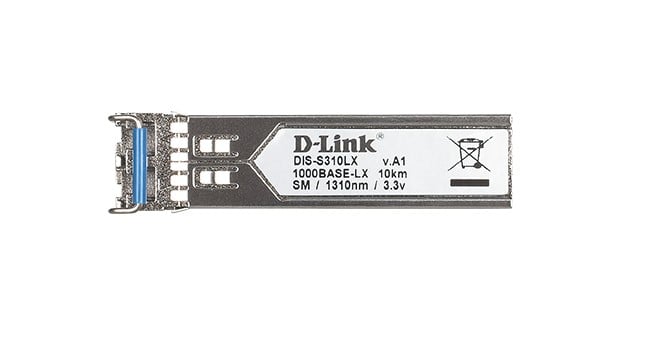 D-LINK 1-port Mini-GBIC SFP to 1000BaseLX