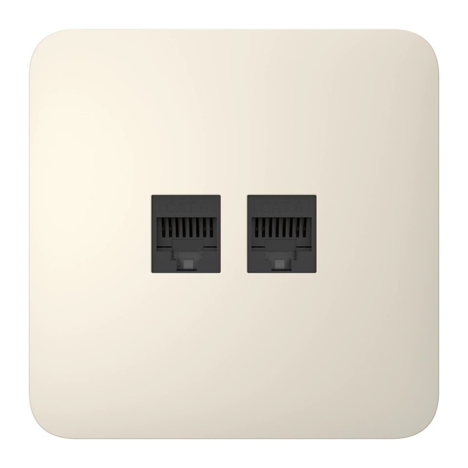 Ajax Systems 126189.317.IV SoloCover (LAN) - ivoire
