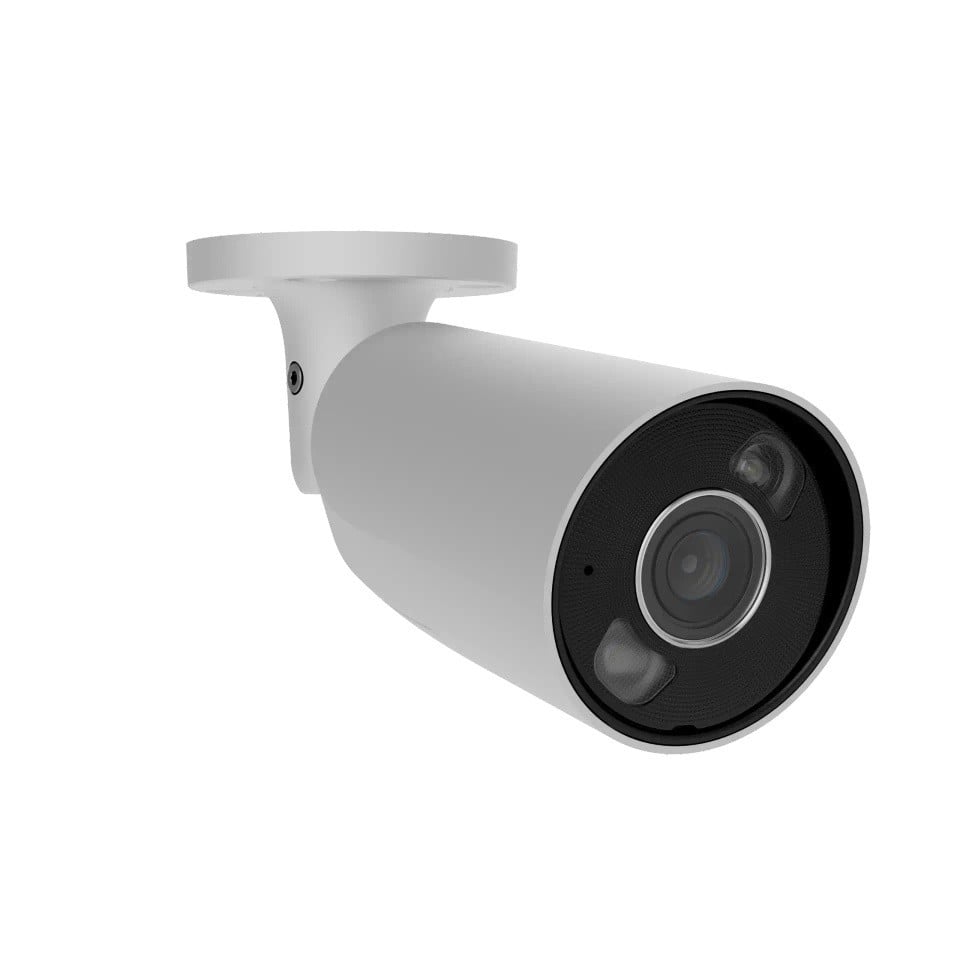 Ajax Systems 126259.217.WH1 Caméra extérieure tubulaire BulletCam HL avec LED blanche 8 Mp 4 mm - blanc