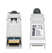 Intellinet 508377 câble InfiniBand et a fibres optiques 0,5 m SFP+ Noir, Argent