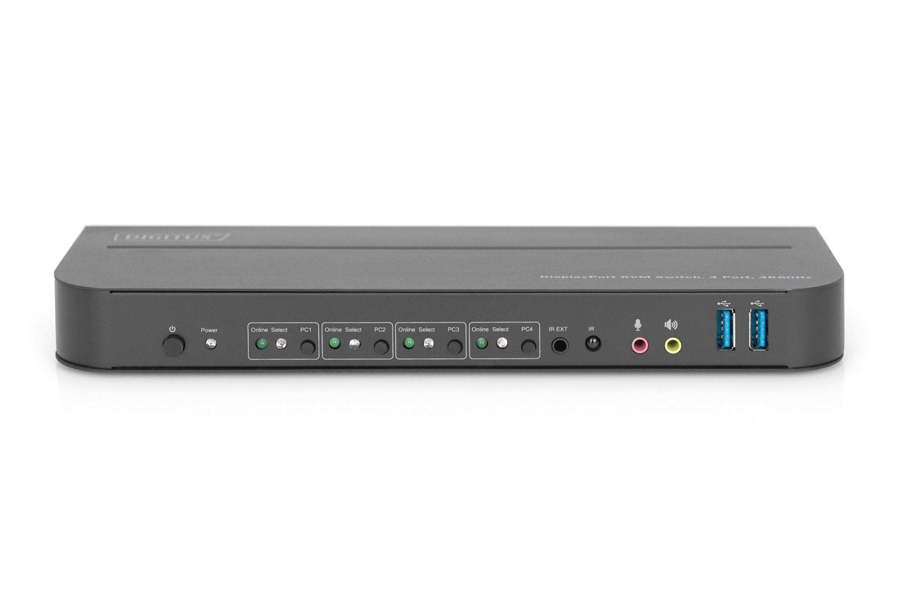 Digitus DS-12890 commutateur écran, clavier et souris Noir