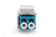 Support keystone pour adaptateur LC (avec adaptateur LC/LC duplex, monomode OS2, bleu) inclus