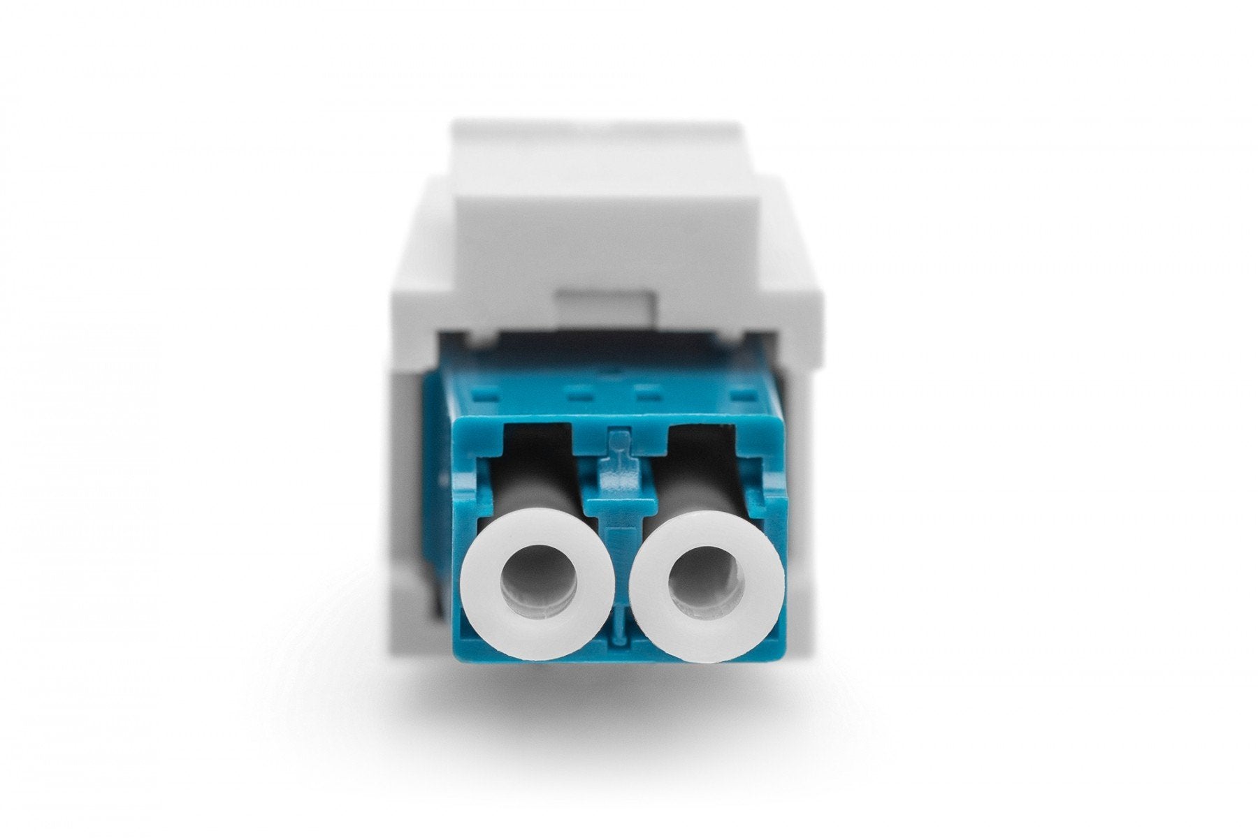 Support keystone pour adaptateur LC (avec adaptateur LC/LC duplex, monomode OS2, bleu) inclus