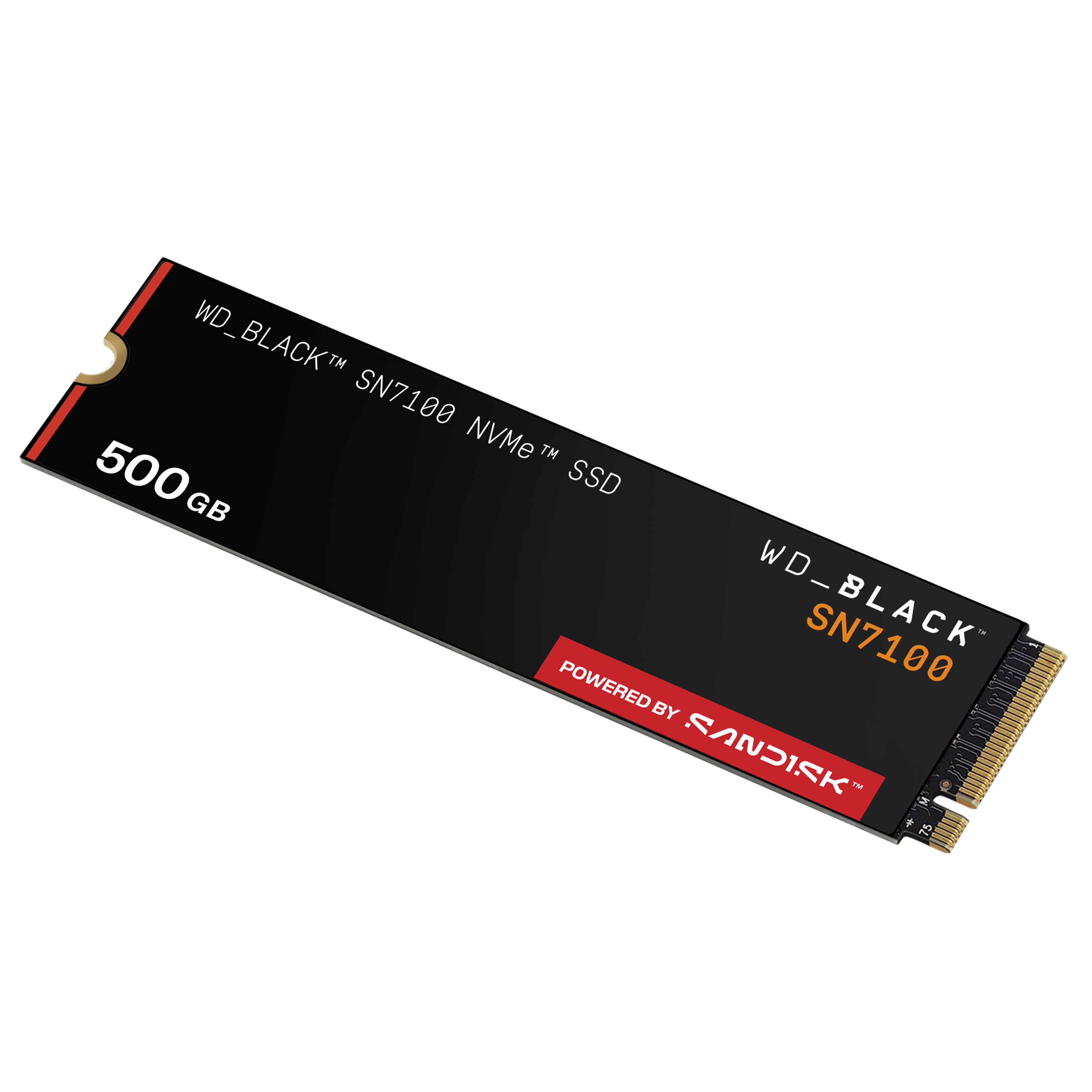WD Black SN7100 NVMe SSD 500Go M.2 2280 POWERED BY SANDISK