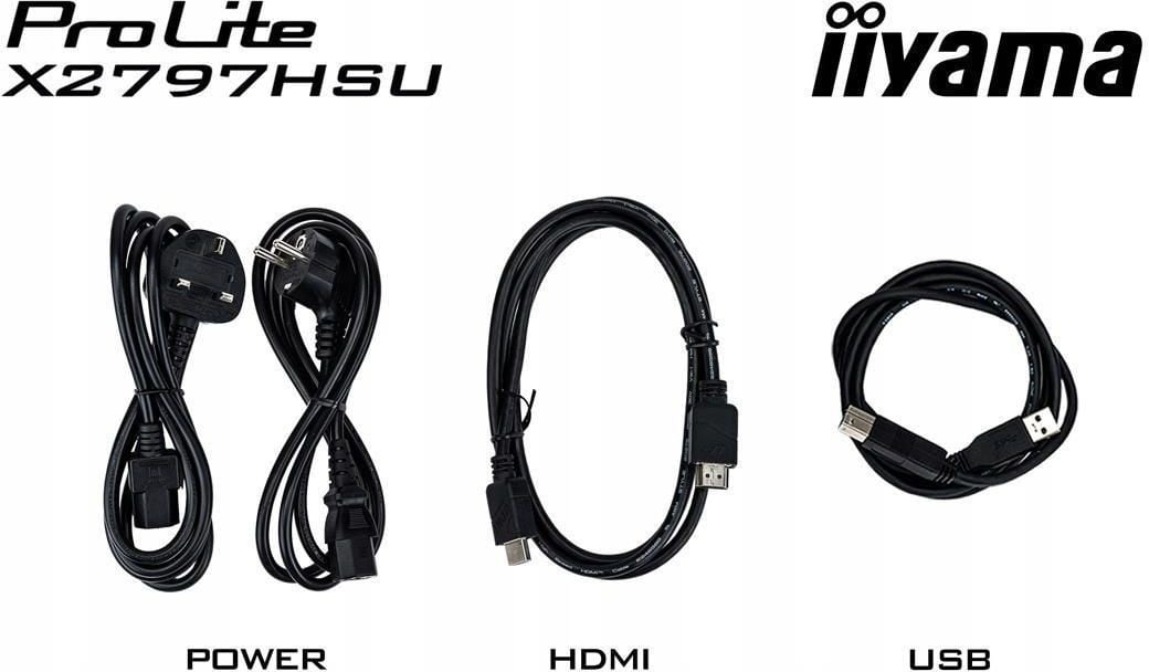 iiyama X2797HSU-B1 27" IPS LCD with 4-si