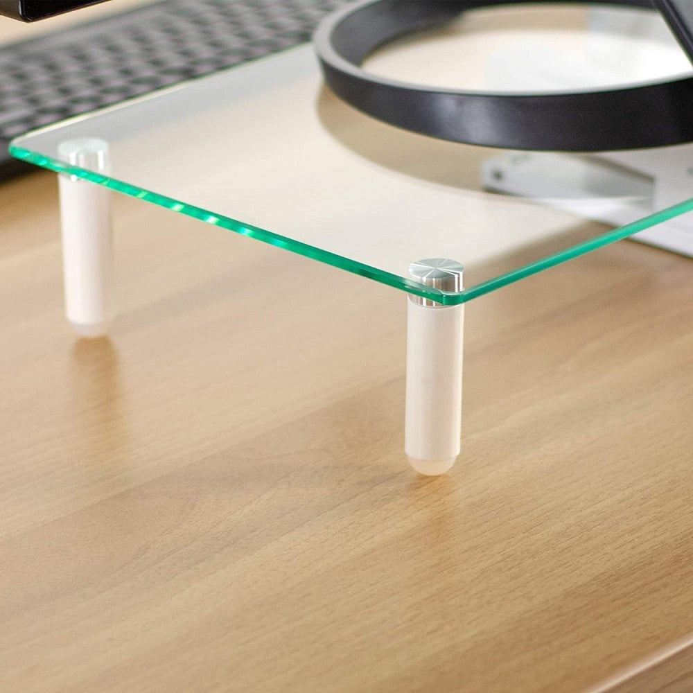 Techly ICA-MS 461 Support de moniteur pour bureau en verre