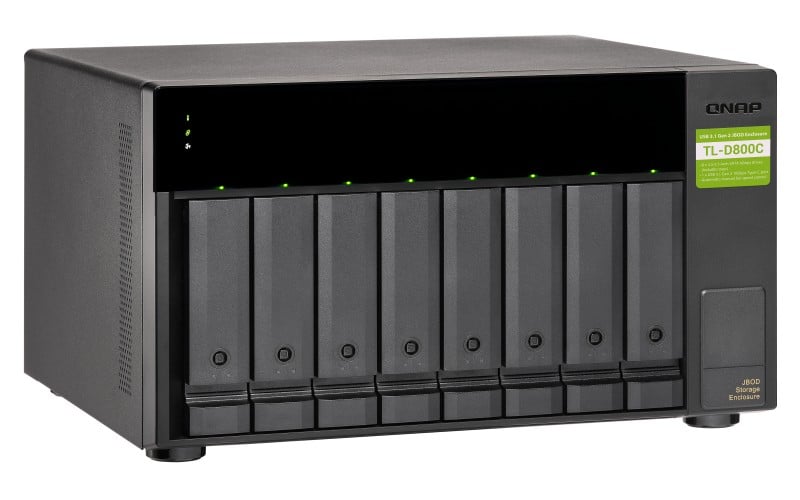 Desktop 8Bay JBOD Expansion unit USB-C