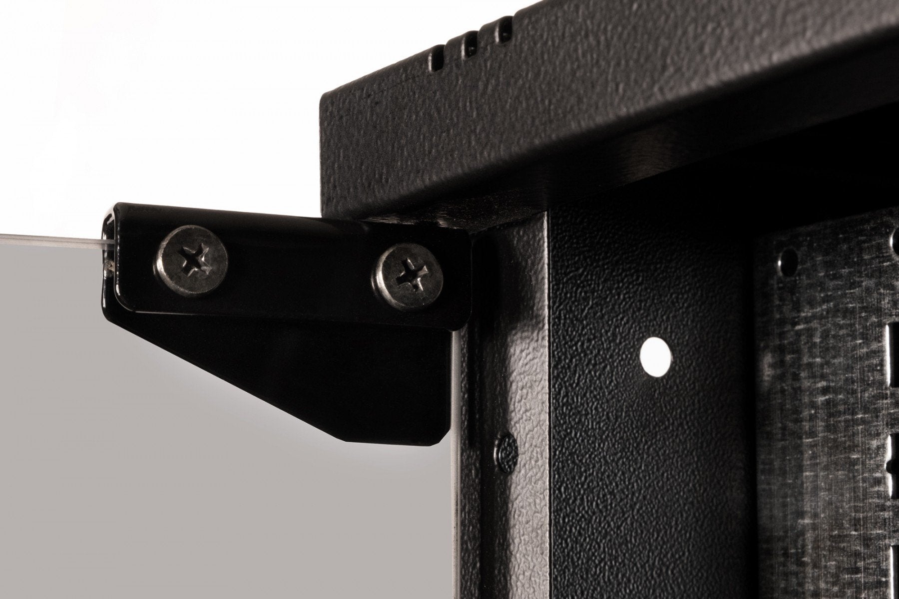 "Armoire réseau murale 19"" 12U, SOHO PRO 595 x 540 x 400 mm, porte en verre, noire, non assemblée, 60 kg"