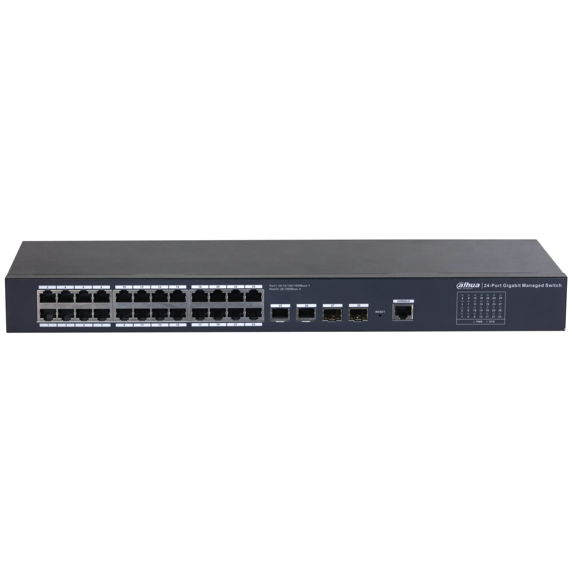 Dahua SG4028 Commutateur Gigabit géré 28 ports