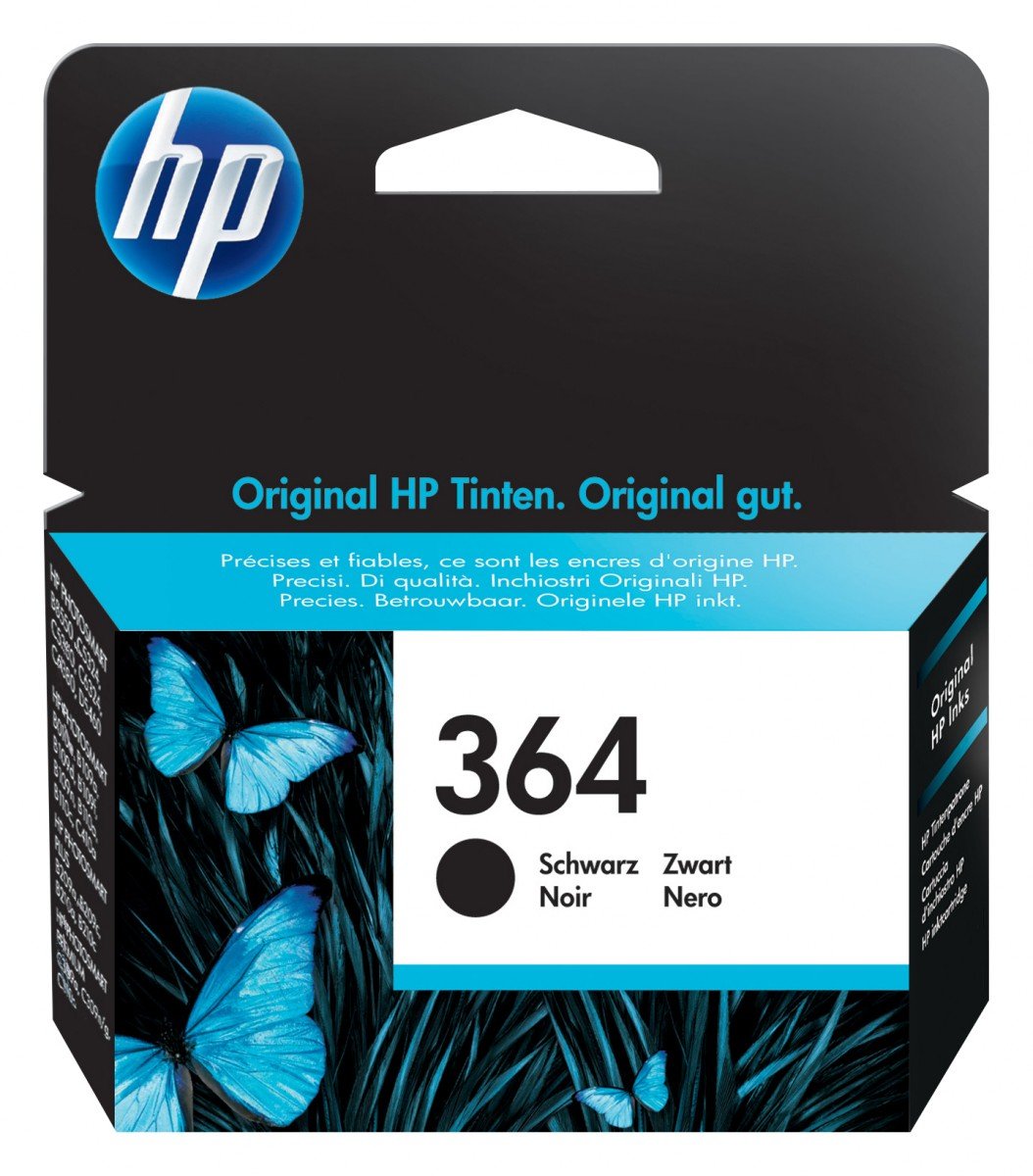 HP 364 Black Ink Cart/Vivera Ink