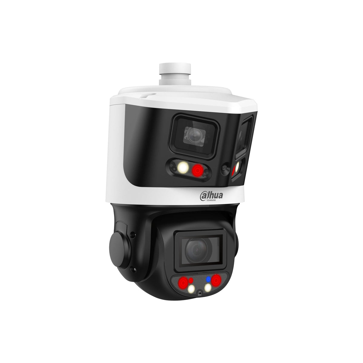 Dahua SDT3E410-8P-MB-A-PV1 Caméra panoramique et PTZ 8MP+4MP 10x Starlight TiOC, réseau