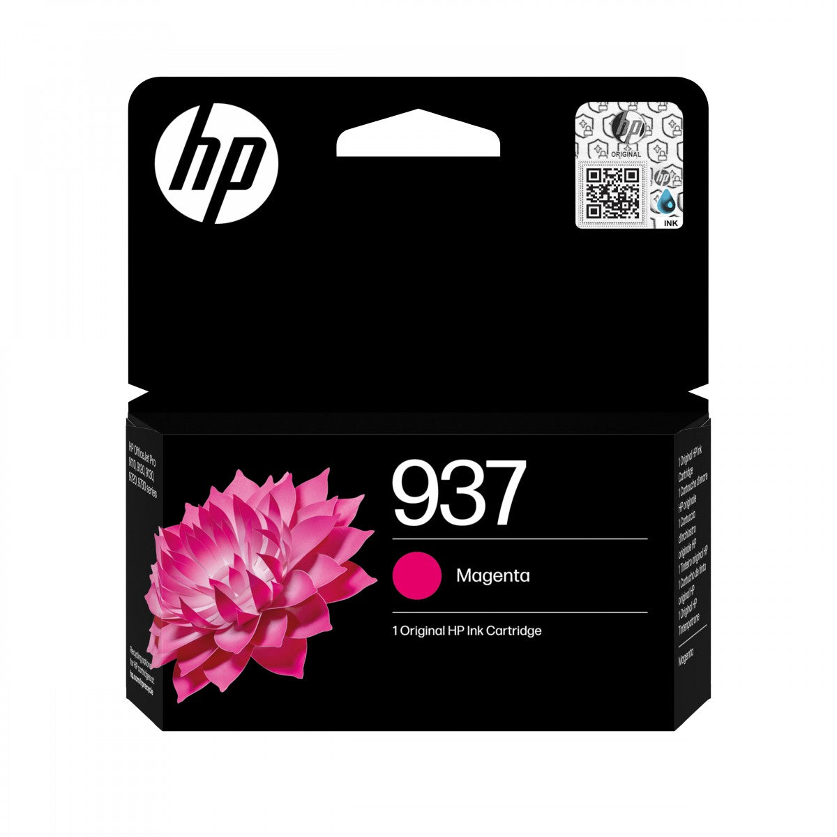 HP 937 Magenta Original Ink Cartridge cartouche d'encre 1 piece(s) Rendement standard