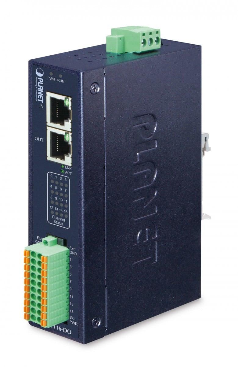 PLANET Industrial EtherCAT Slave module numérique et analogique I/O Canal récepteur