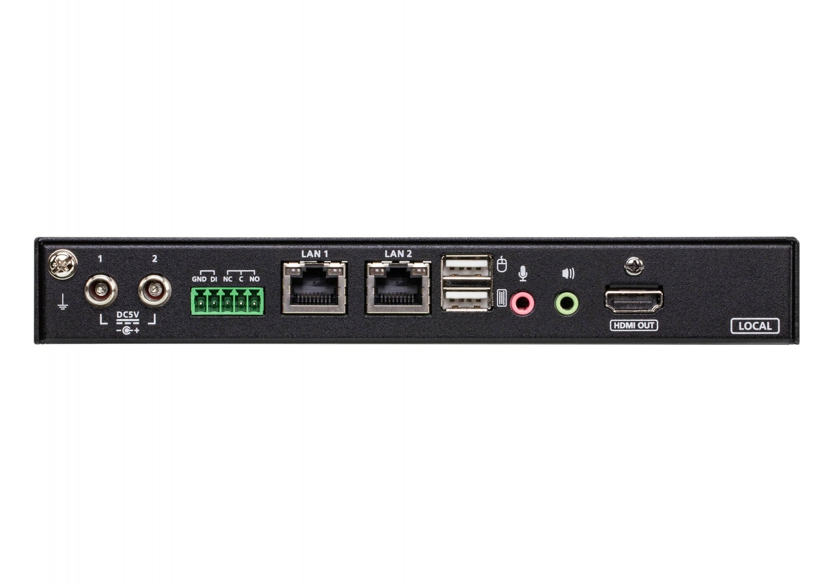 ATEN CN9850-AT-G commutateur écran, clavier et souris Noir