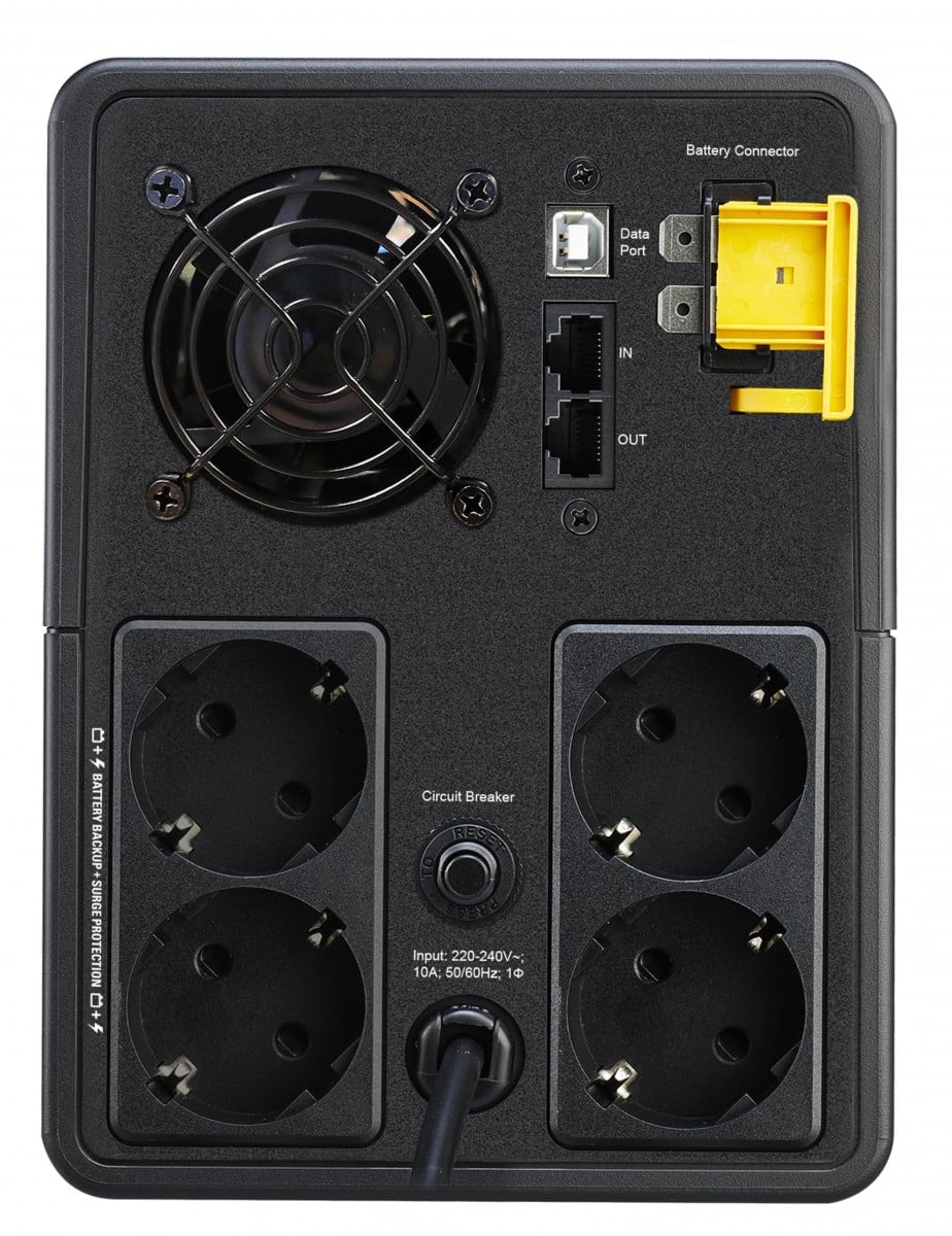 APC BX2200MI-GR alimentation d'énergie non interruptible Interactivité de ligne 2,2 kVA 1200 W 4 sortie(s) CA