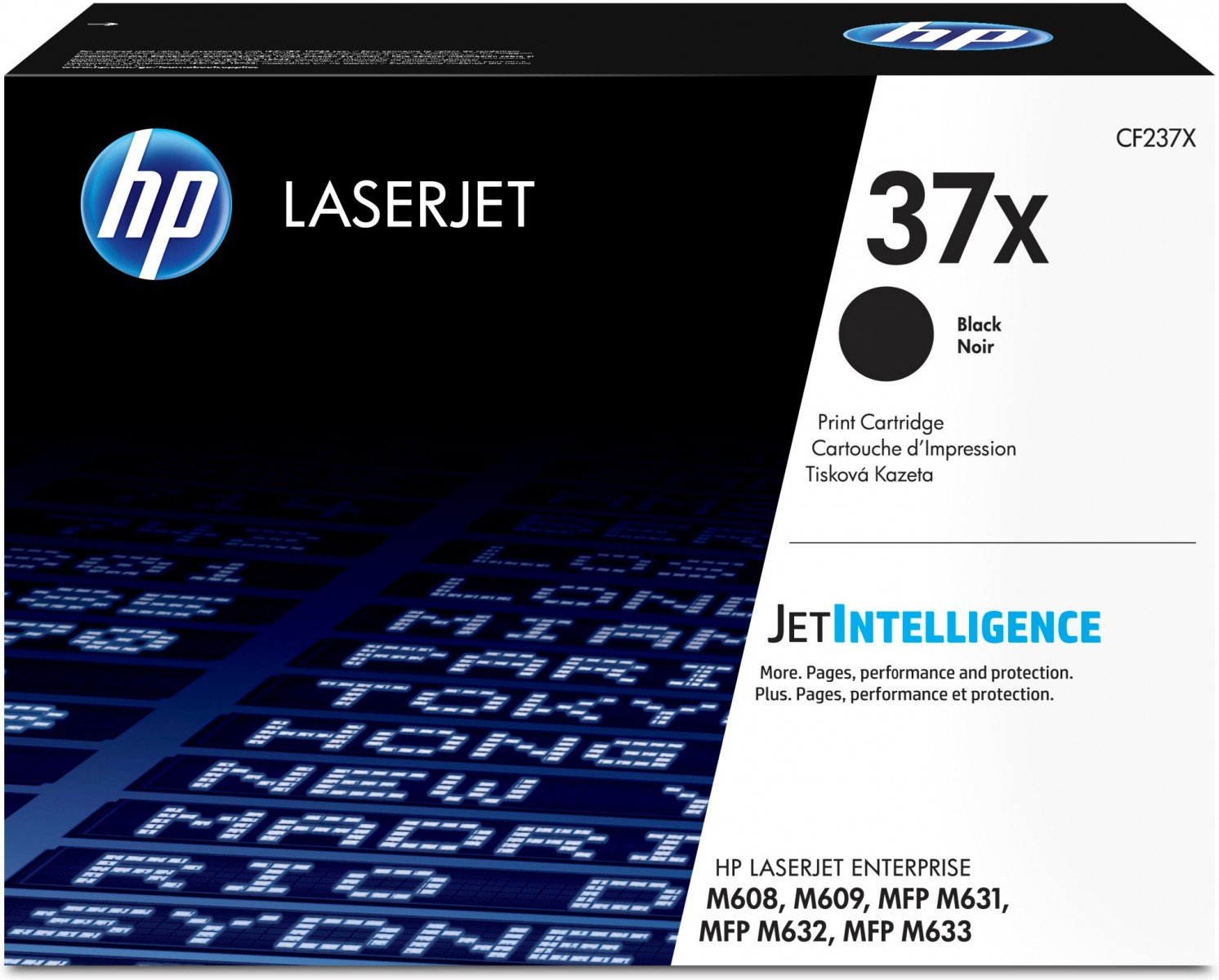 HP 37X original LaserJet Toner cartridge CF237X Black Extra High Yield