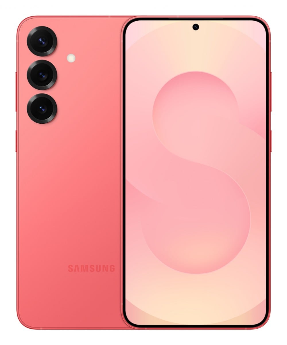 "Samsung Galaxy S25+ SM-S936B/DS 17 cm (6.7"") Double SIM Android 15 5G USB Type-C 12 Go 256 Go 4900 mAh Corail, Rouge"