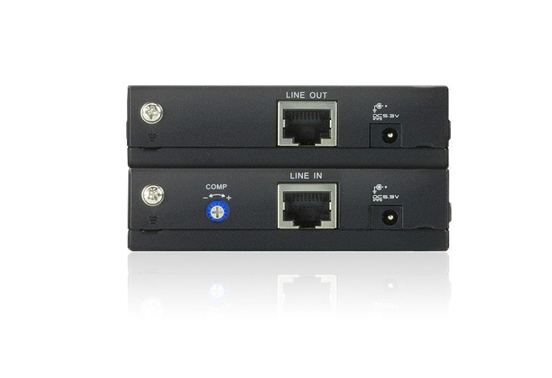 ATEN VE150A-AT-G extension audio/video Émetteur et récepteur AV Noir