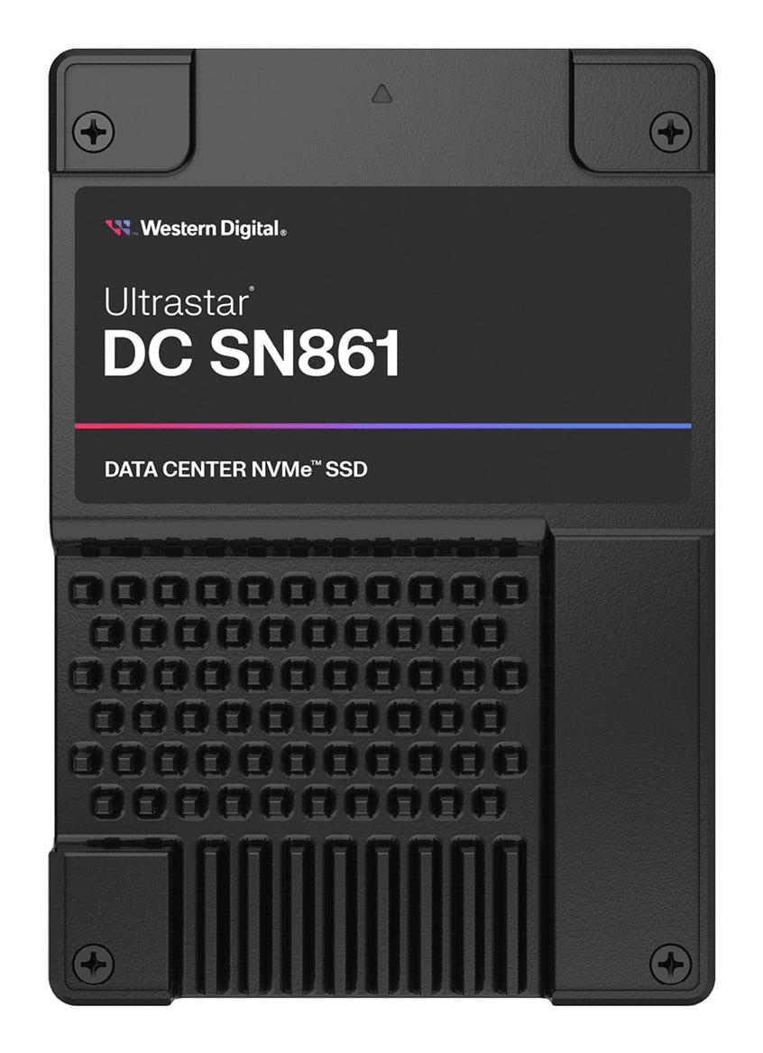 SANDISK Ultrastar DC SN861 NVMe SSD 7.68To PCIe Gen5x4 U.2 ISE